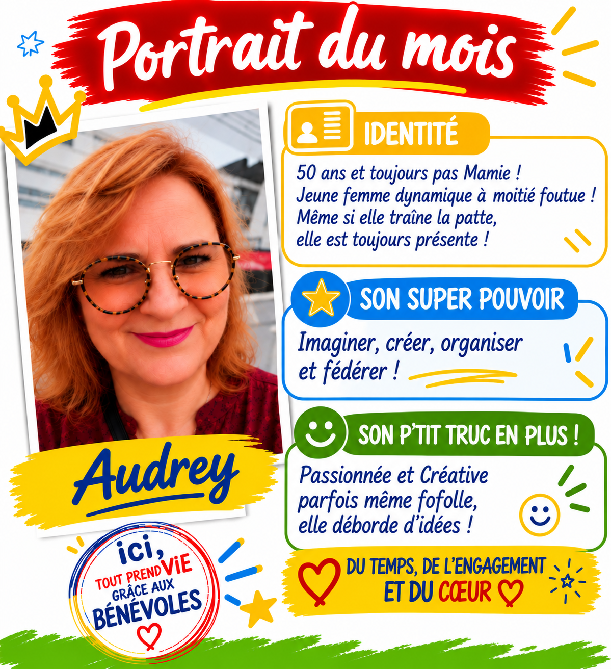 Présidente – Audrey