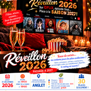 🎬 Réveillon 2026 — Sur IDFLIX, épisode final… Place à la SAISON 2027 !